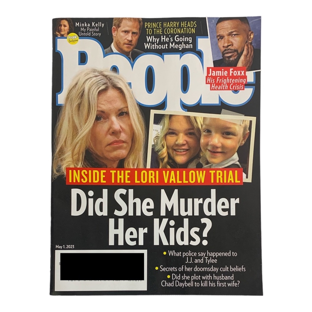 People Magazine May 1 2023 Inside The Lori Vallow Trial Prince Harry Jamie Foxx